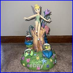 Disney Store Four Globe Tinkerbell Peter Pan You Can Fly. Musical Snowglobe