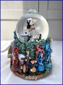 Disney Store Mary Poppins Let's Go Fly A Kite Water Snow Globe Music Box