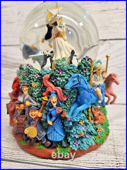 Disney Store Mary Poppins Let's Go Fly A Kite Water Snow Globe Music Box