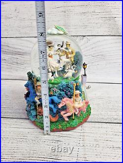 Disney Store Mary Poppins Let's Go Fly A Kite Water Snow Globe Music Box