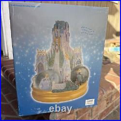 Disney Store Multi Princess Rotating Musical Snow Globe BRAND NEW IN BOX