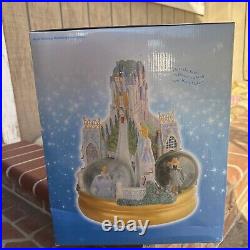 Disney Store Multi Princess Rotating Musical Snow Globe BRAND NEW IN BOX