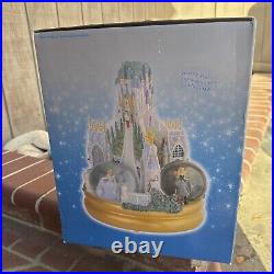 Disney Store Multi Princess Rotating Musical Snow Globe BRAND NEW IN BOX