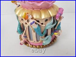 Disney Store Musical Snow Globe Little Mermaid Daughters of Triton Ariel