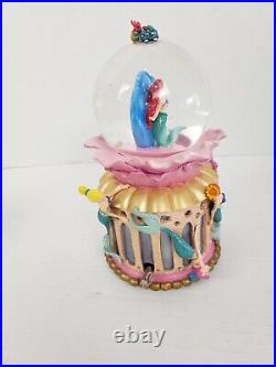 Disney Store Musical Snow Globe Little Mermaid Daughters of Triton Ariel