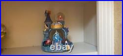 Disney Store Princess Castle Musical Snow Globe Brahm's Waltz