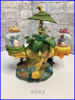 Disney Store Snow Globe Tinker Bell's Fairy Friends Musical You Can Fly WithBox