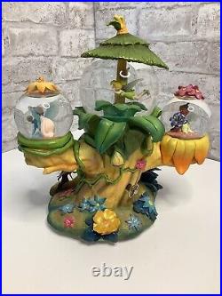 Disney Store Tinker Bell's Fairy Friends Musical Snow Globe You Can Fly WithBox