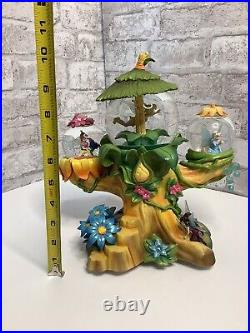 Disney Store Tinker Bell's Fairy Friends Musical Snow Globe You Can Fly WithBox