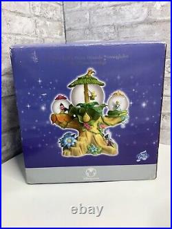 Disney Store Tinker Bell's Fairy Friends Musical Snow Globe You Can Fly WithBox