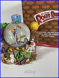 Disney Store Who Framed Roger Rabbit Snow Globe Music Box Feat. Jessica Vntg