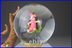 Disney Store Winnie The Pooh & Friends Musical Double Two Tier Snow Globe with Box