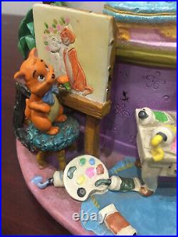 Disney The Aristocats Ev'rybody Wants to be a Cat Musical Snow Globe Piano