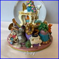 Disney The Aristocats Musical Snow Globe Everybody Wants To Be A Cat