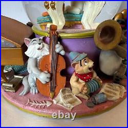 Disney The Aristocats Musical Snow Globe Everybody Wants To Be A Cat