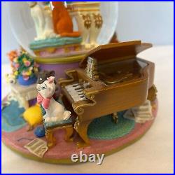 Disney The Aristocats Musical Snow Globe Everybody Wants To Be A Cat