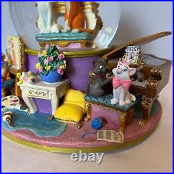 Disney The Aristocats Musical Snow Globe Everybody Wants To Be A Cat