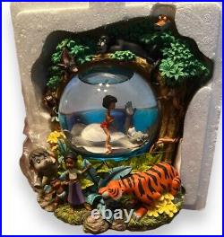 Disney The Jungle Book Musical Snow Globe Bear Necessities Mowgli Balloo NEW