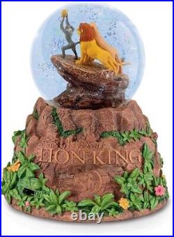 Disney The Lion King Musical Glitter Globe New