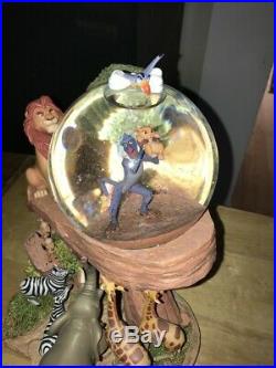 Disney The Lion King Musical Globe Snowglobe Plays The Circle Of Life