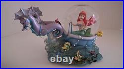 Disney The Little Mermaid Ariel Seahorses Musical Snow globe Part Of Your World