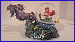 Disney The Little Mermaid Ariel Seahorses Musical Snow globe Part Of Your World