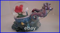 Disney The Little Mermaid Ariel Seahorses Musical Snow globe Part Of Your World