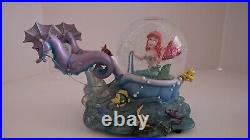 Disney The Little Mermaid Ariel Seahorses Musical Snow globe Part Of Your World