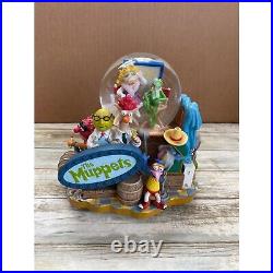 Disney The Muppets Musical Snow Globe Marquis The Muppet Show Theme withFLAWS