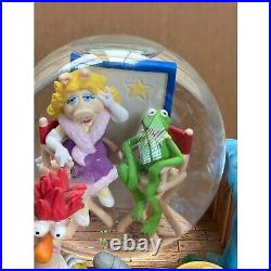 Disney The Muppets Musical Snow Globe Marquis The Muppet Show Theme withFLAWS