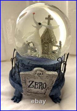 Disney The Nightmare Before Christmas ZERO Musical 7 Snow Globe