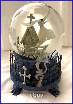 Disney The Nightmare Before Christmas ZERO Musical 7 Snow Globe