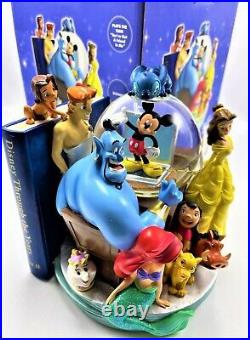 Disney Through The Years Vol. 2 Musical Snow Globe in Original Box