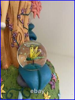 Disney Tinker Bell Among Fireflies Musical Snow Globe You Can Fly MINT