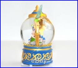 Disney Tinker Bell Castle Musical snow globe, Disneyland Paris Original N3153