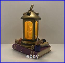 Disney Tinkerbell Lantern Book Musical Snow Globe Light 95442 NWT (READ)