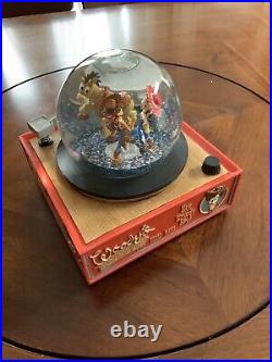 Disney Toy Story 2 Woody's Roundup Record Player Snow Globe Music Box Rare 95440