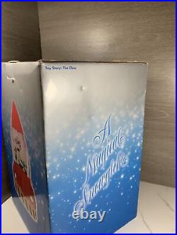 Disney Toy Story Rocket Claw Music Box Snow Globe with Original Box