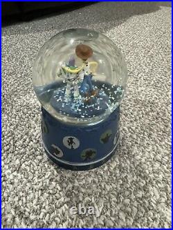 Disney Toy Story Woody And Buzz Snow Globe Music Box