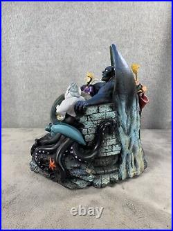 Disney Villains Light-Up Musical Snow Globe Maleficent, Chernabog, Evil Queen