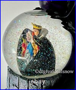 Disney Villains Maleficent Dragon Musical Snow Globe Disney Store Exclusive