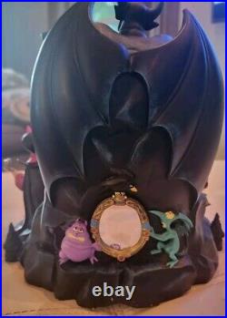 Disney Villains Snow Globe Music Box. Preowned