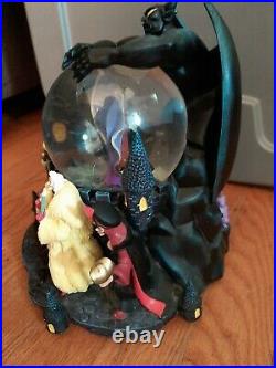 Disney Villains musical Snow Globe Grim Grinning Ghost Maleficent Ursula Jafar