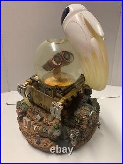 Disney WALL-E Eve Hal cockroach Pixar snow globe snow globe music box snow globe