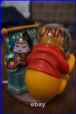 Disney Winnie The Pooh & Piglet Honey Pot Musical Snow Globe
