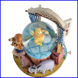 Disney Winnie the Pooh & Christopher Musical Snow Globe 1964 Rumbly In My Tumbly