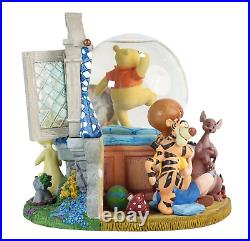 Disney Winnie the Pooh & Christopher Musical Snow Globe 1964 Rumbly In My Tumbly