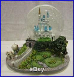 Disney World Cinderella Castle Snow Globe with Lights and Music Park Exclusive