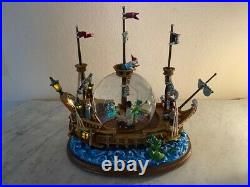 Disney World Collectible Peter Pan You Can Fly! Musical Snow Globe