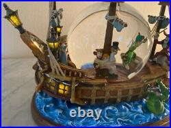 Disney World Collectible Peter Pan You Can Fly! Musical Snow Globe